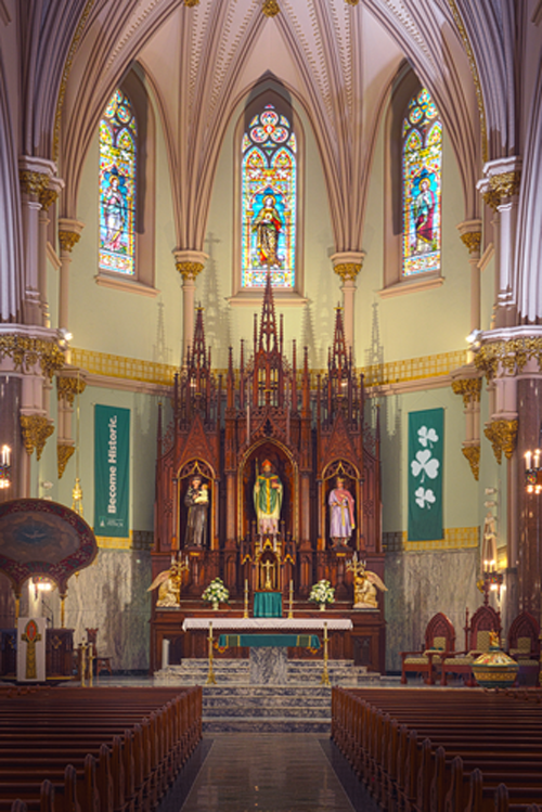 St Patricks Historic Main Altar